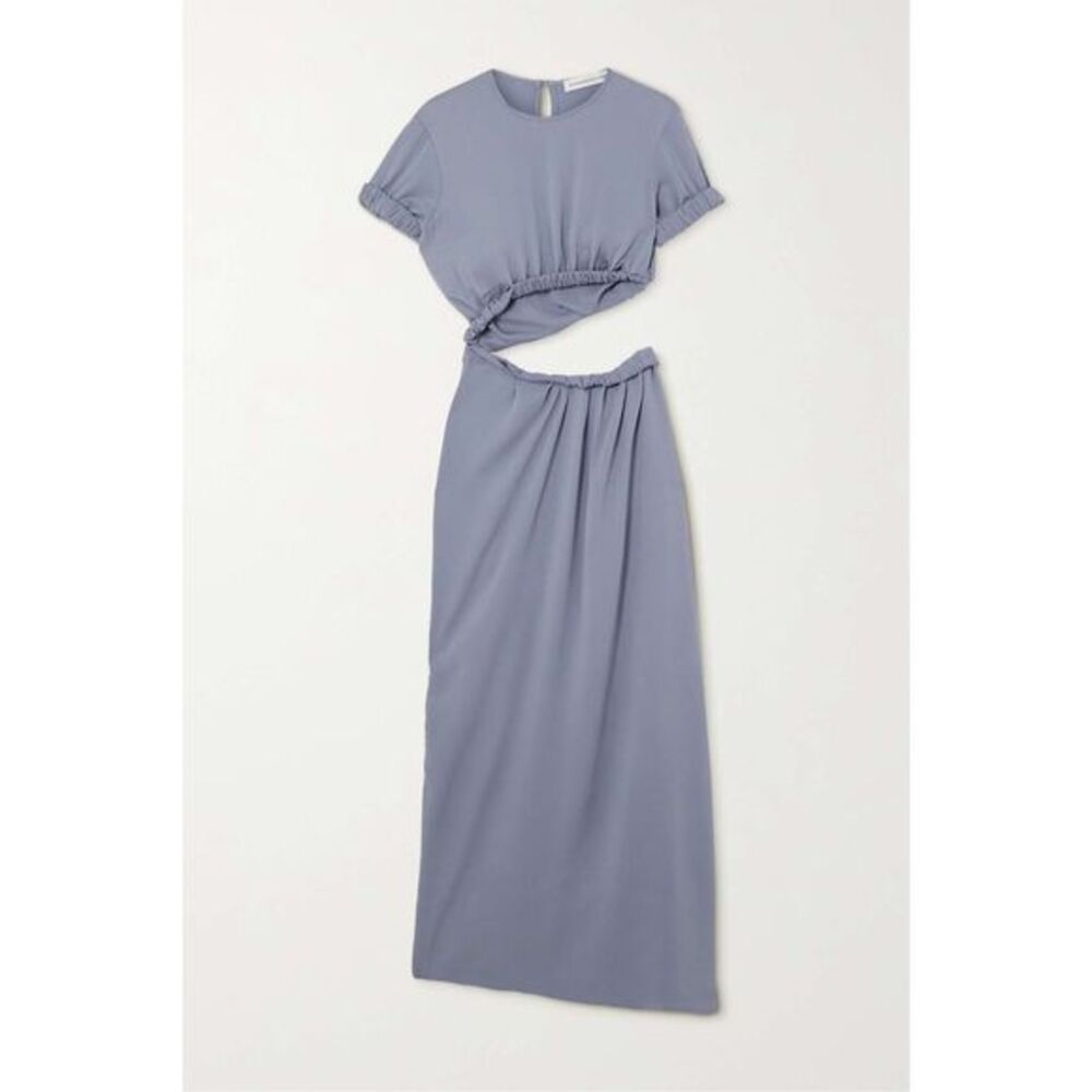 CHRISTOPHER ESBER Cutout piqué maxi dress US 6 $859